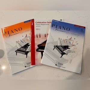 Piano Lesson Books 2A, 2B, and Royal Conservatory Level 2